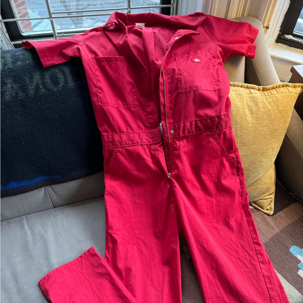 Dickies FLEX cooling red jumpsuit M